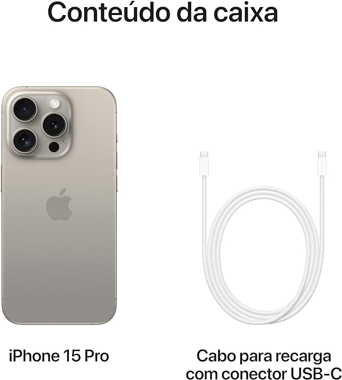 IPHONE 15 PRO 128 GB - LACRADO    GARANTIA APPLE 1 ANO