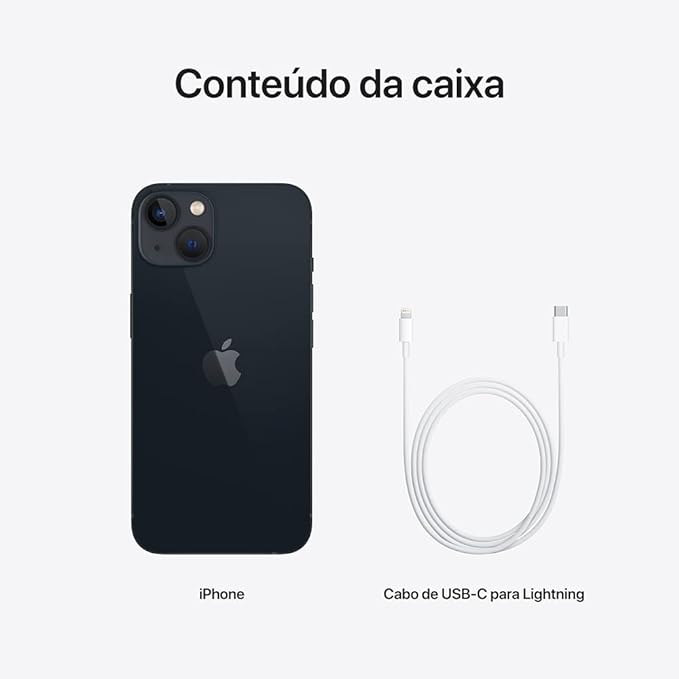 IPHONE 13 128 GB - LACRADO  01 ANO GARANTIA APPLE